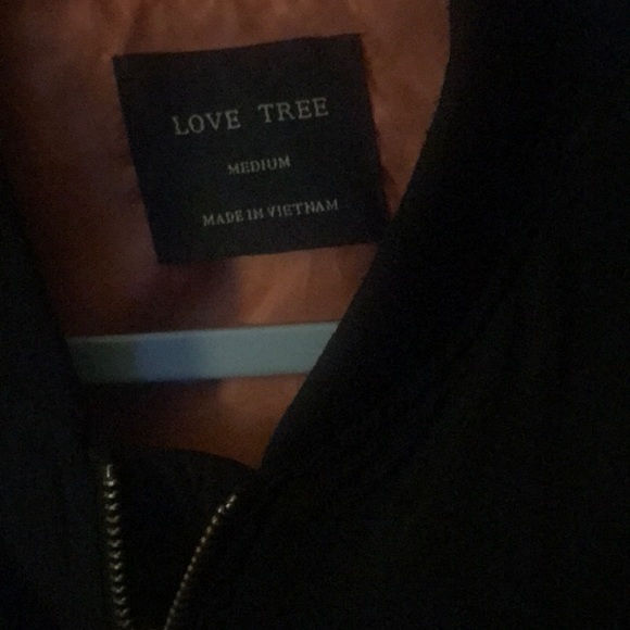 Forever 21 women bomber jacket black - Picture 2 of 4